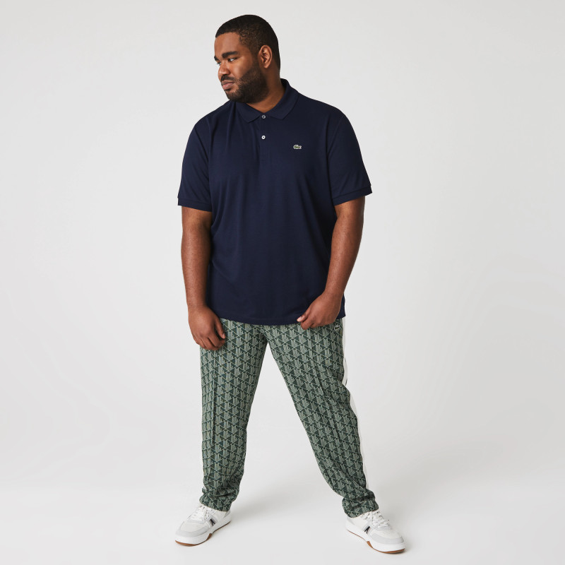 Lacoste - Polo Uomo In Cotone Pima Blu Scuro Prezzo 100,00