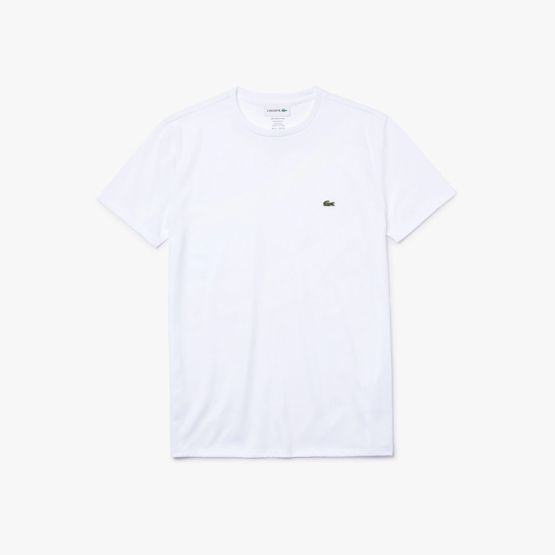 Lacoste - T-Shirt Cotone Pima Bianco Prezzo 60,00