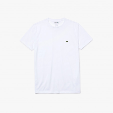 Lacoste - T-Shirt Cotone Pima Bianco Prezzo 60,00