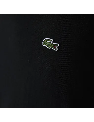 Lacoste - T-Shirt Cotone Pima Nero Prezzo 60,00
