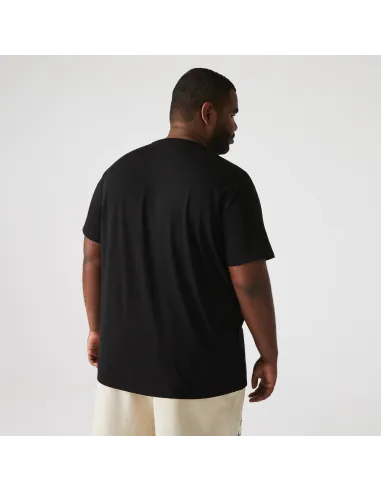 Lacoste - T-Shirt Cotone Pima Nero Prezzo 60,00