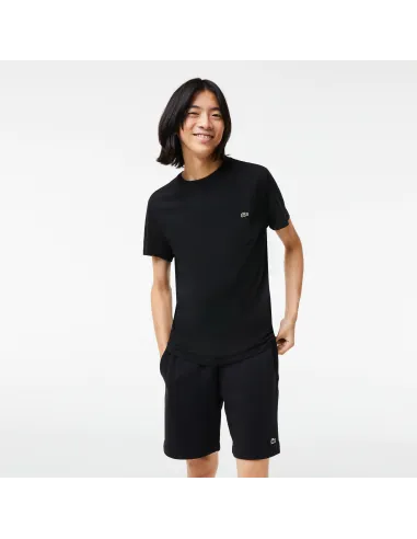 Lacoste - T-Shirt Cotone Pima Nero Prezzo 60,00