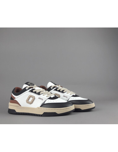 Orto - Sneakers Uomo Eclipse Ecopelle Bianco Nero Marrone Prezzo 98,00