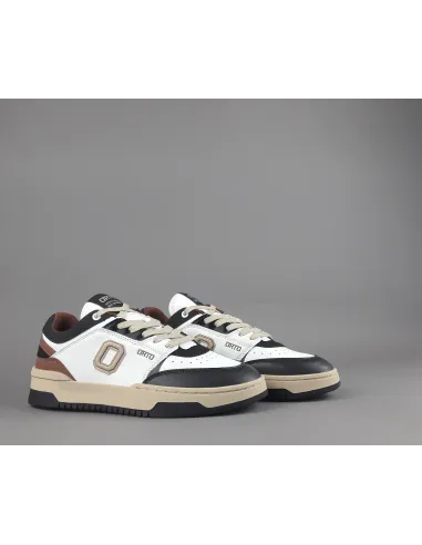 Orto - Sneakers Uomo Eclipse Ecopelle Bianco Nero Marrone Prezzo 98,00
