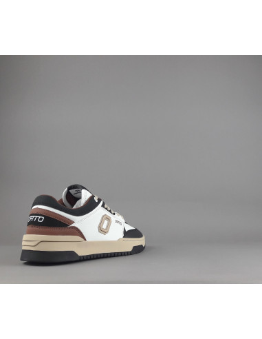 Orto - Sneakers Uomo Eclipse Ecopelle Bianco Nero Marrone Prezzo 98,00