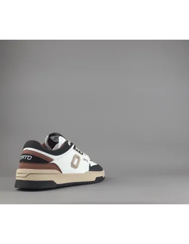 Orto - Sneakers Uomo Eclipse Ecopelle Bianco Nero Marrone Prezzo 98,00