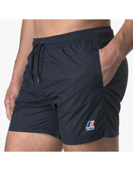 K-Way - Costume Mare Uomo Oliver Nylon Blu Scuro Prezzo 70,00