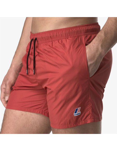 K-Way - Costume Mare Uomo Oliver Nylon Mattone Prezzo 70,00