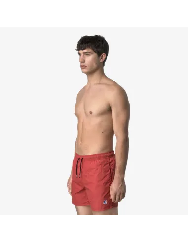 K-Way - Costume Mare Uomo Oliver Nylon Mattone Prezzo 70,00