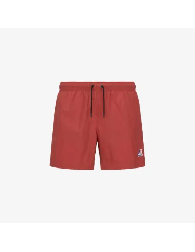 K-Way - Costume Mare Uomo Oliver Nylon Mattone Prezzo 70,00