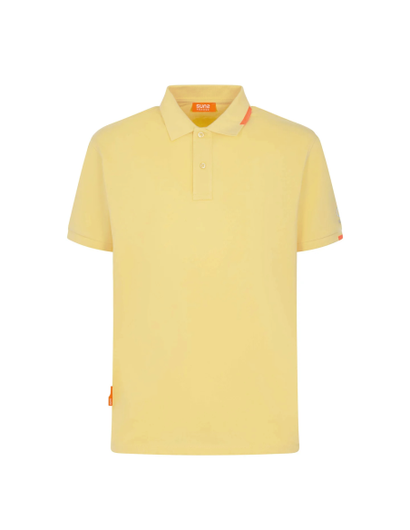 Suns - Polo Uomo Federico Giallo Tenue Prezzo 69,00