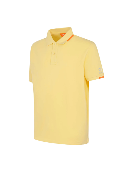 Suns - Polo Uomo Federico Giallo Tenue Prezzo 69,00