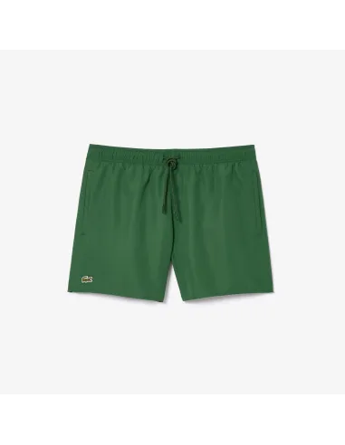 Lacoste - Costume Mare Uomo Nylon Verde Prezzo 80,00