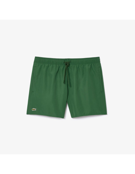 Lacoste - Costume Mare Uomo Nylon Verde Prezzo 80,00