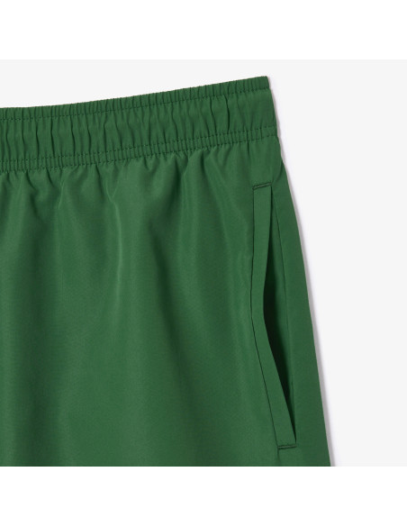 Lacoste - Costume Mare Uomo Nylon Verde Prezzo 80,00
