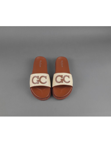 Gio Cellini - Slipper Donna PU Mastice Marrone Prezzo 49,00