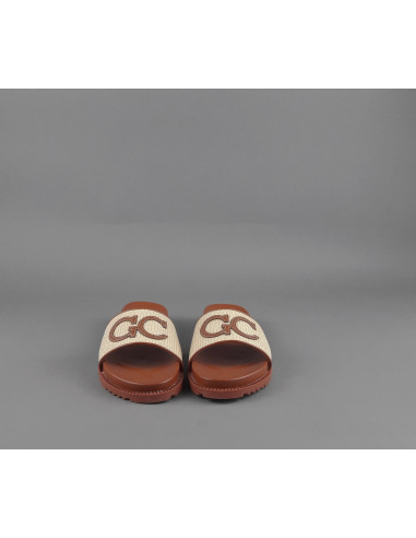 Gio Cellini - Slipper Donna PU Mastice Marrone Prezzo 49,00