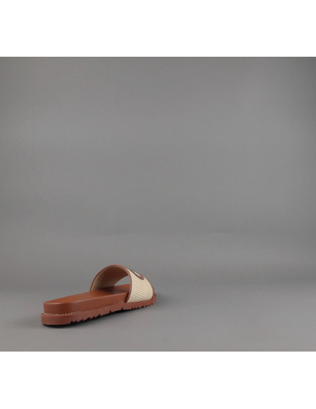 Gio Cellini - Slipper Donna PU Mastice Marrone Prezzo 49,00