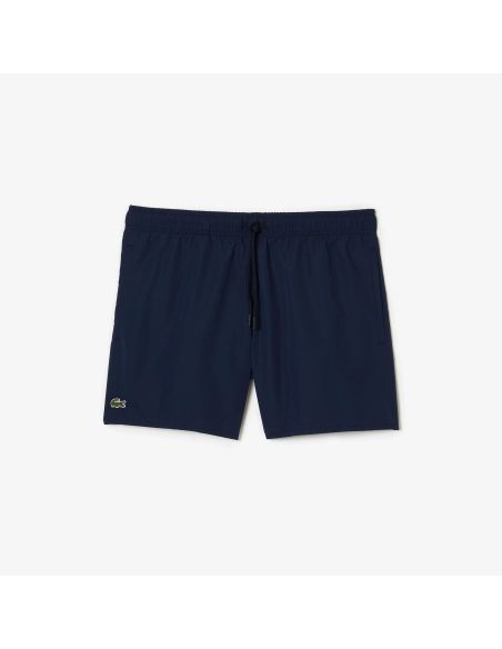 Lacoste - Costume Mare Uomo Nylon Blu Scuro Prezzo 80,00