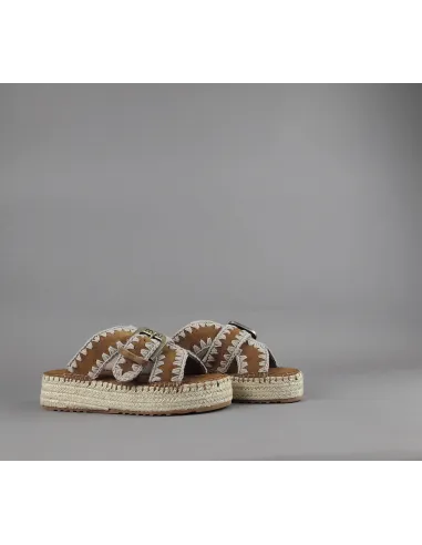 Mou - Sandalo Jute Donna Camoscio Prezzo 199,00