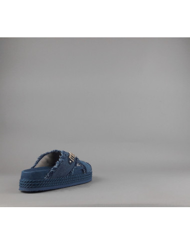 Mou - Sandalo Criss-Cross Donna Denim Prezzo 189,00