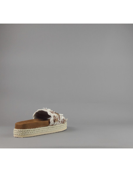 Mou - Sandalo Monoband Donna Tessuto Prezzo 249,00