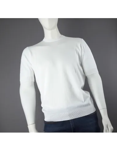 Filippo De Laurentiis - T-Shirt Uomo Cotone Crepe Prezzo 125,00