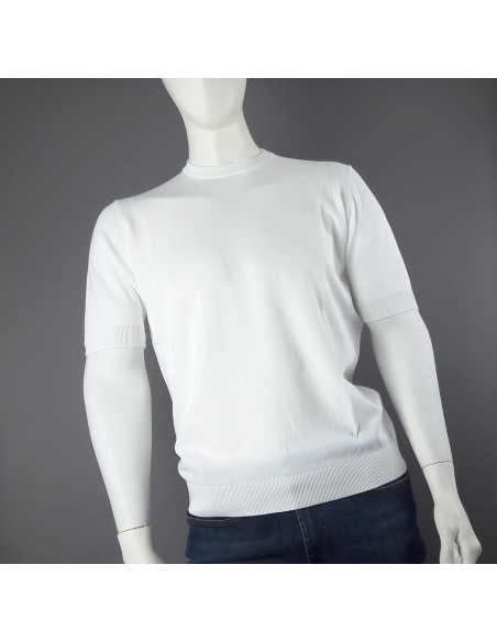 Filippo De Laurentiis - T-Shirt Uomo Cotone Crepe Prezzo 125,00