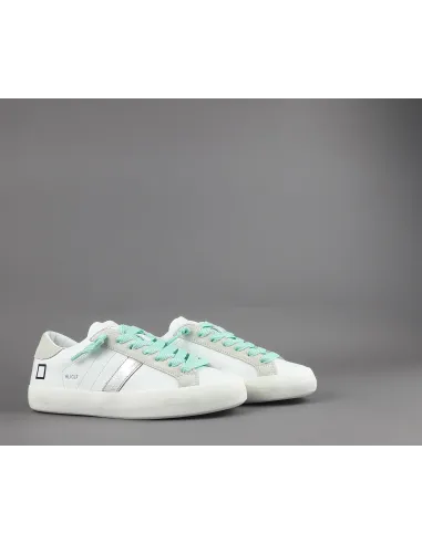 D.A.T.E. - Sneakers Hill Low Donna Pelle Bianco Prezzo 165,00