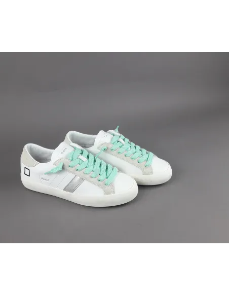 D.A.T.E. - Sneakers Hill Low Donna Pelle Bianco Prezzo 165,00