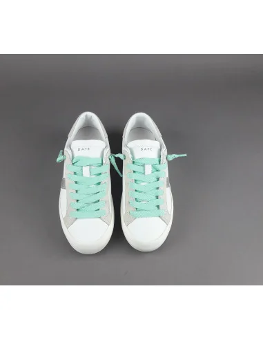 D.A.T.E. - Sneakers Hill Low Donna Pelle Bianco Prezzo 165,00