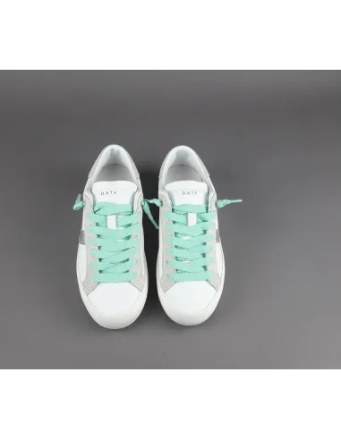 D.A.T.E. - Sneakers Hill Low Donna Pelle Bianco Prezzo 165,00