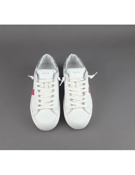 D.A.T.E. - Sneakers Hill Low Vintage Donna Pelle Bianco Prezzo 170,00
