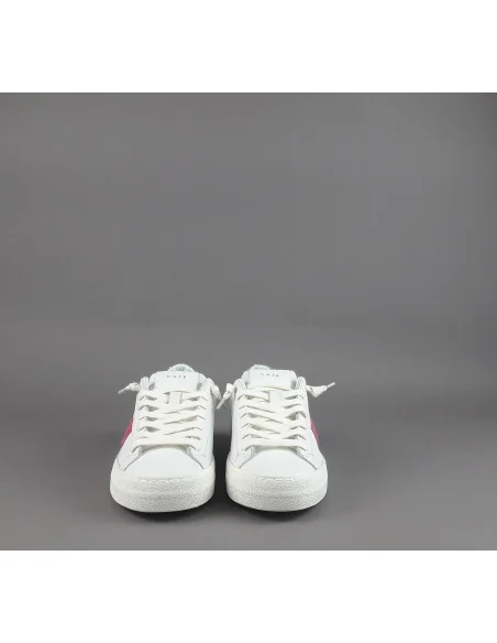 D.A.T.E. - Sneakers Hill Low Vintage Donna Pelle Bianco Prezzo 170,00
