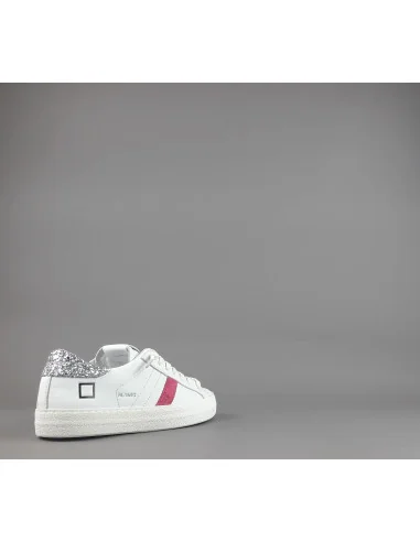 D.A.T.E. - Sneakers Hill Low Vintage Donna Pelle Bianco Prezzo 170,00