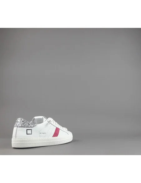 D.A.T.E. - Sneakers Hill Low Vintage Donna Pelle Bianco Prezzo 170,00