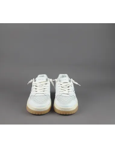 D.A.T.E. - Sneakers Torneo Donna Pelle Camoscio Bianco Prezzo 185,00