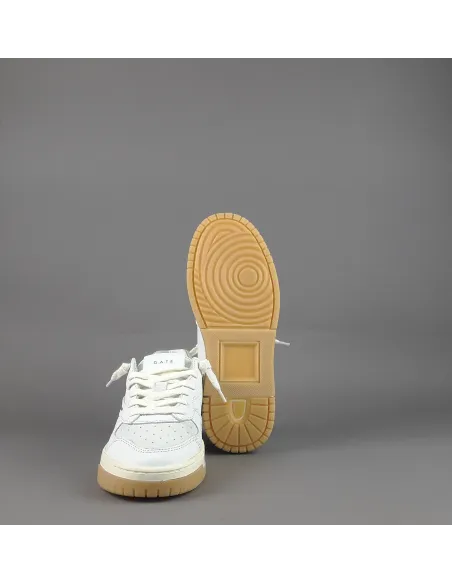 D.A.T.E. - Sneakers Torneo Donna Pelle Camoscio Bianco Prezzo 185,00