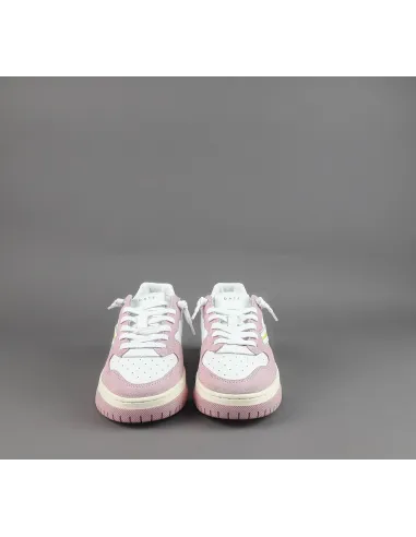 D.A.T.E. - Sneakers Torneo Donna Camoscio Pelle Rosa / Bianco Prezzo 185,00