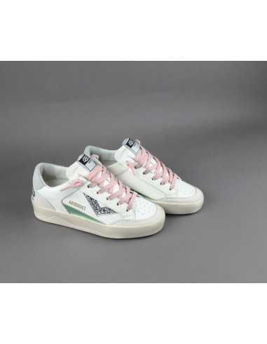 4B12 - Sneakers Kyle Donna Pelle Bianco Prezzo 229,00
