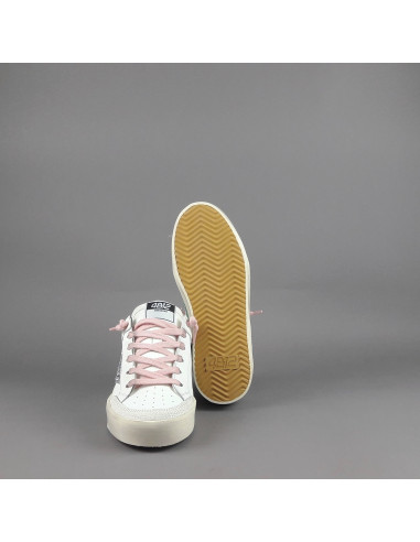 4B12 - Sneakers Kyle Donna Pelle Bianco Prezzo 229,00