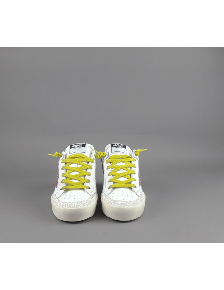 4B12 - Sneakers Kyle Donna Pelle Bianco Prezzo 229,00