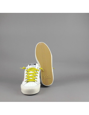 4B12 - Sneakers Kyle Donna Pelle Bianco Prezzo 229,00