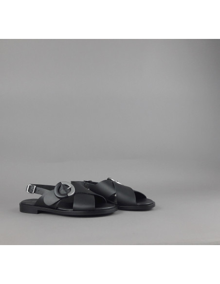 Frau - Sandalo Donna Pelle Criss-Cross Prezzo 119,00