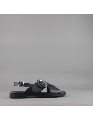 Frau - Sandalo Donna Pelle Criss-Cross Prezzo 119,00