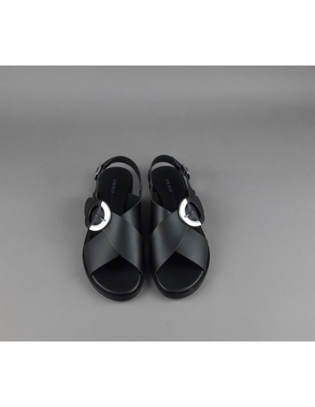 Frau - Sandalo Donna Pelle Criss-Cross Prezzo 119,00