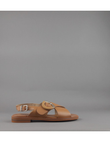 Frau - Sandalo Donna Pelle Criss-Cross Prezzo 119,00