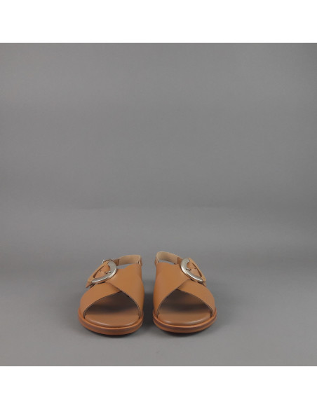 Frau - Sandalo Donna Pelle Criss-Cross Prezzo 119,00