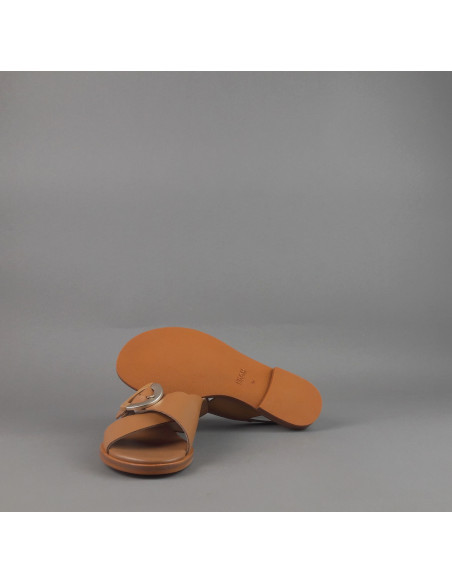 Frau - Sandalo Donna Pelle Criss-Cross Prezzo 119,00