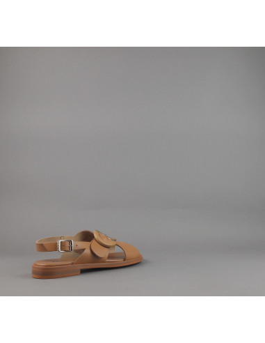 Frau - Sandalo Donna Pelle Criss-Cross Prezzo 119,00